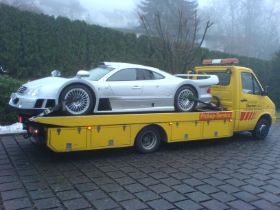 Auto Service Becker - Mercedes CLK GTR Transport