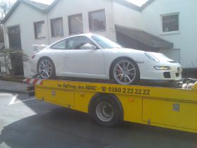 Auto Service Becker - Abschleppvorgang
